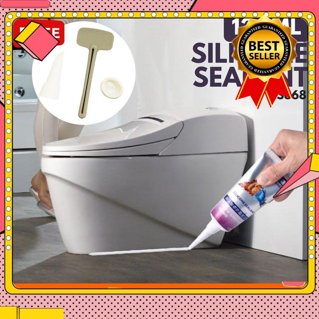 🎁KL STORE✨ 120ML WS868 Silicone Sealant Kitchen Sink Waterproof Anti-Fungal Anti-Darkening