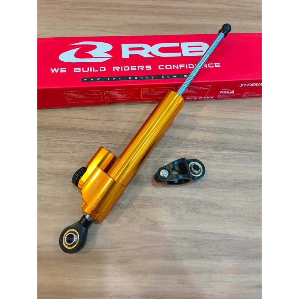 RCB Damper S Line 110mm Steering Stabilizer Damper Gold Racing Boy