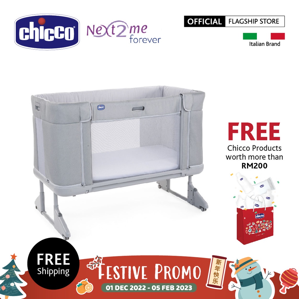 Chicco Next2Me Forever Crib Shopee Malaysia