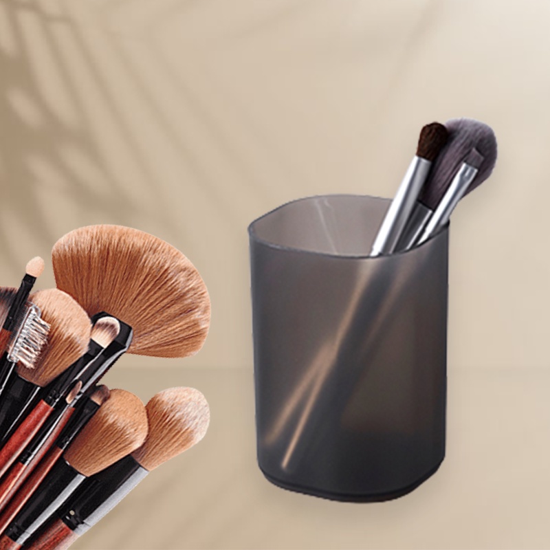 Square Pen Pencil Holder Office Supply Stationery Organizer Shelf Cosmetic Makeup Brushes Lipstick Storage Container Box