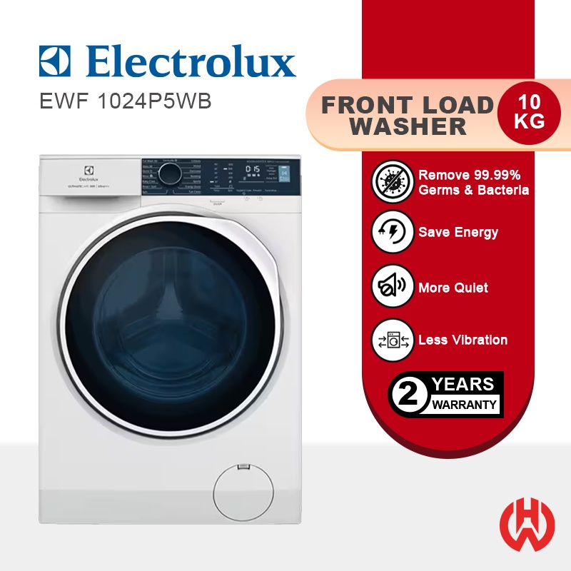 ELECTROLUX 10KG ULTIMATE CARE 500 EWF 1024P5WB INVERTER FRONT LOAD