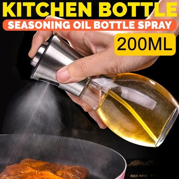 [[ FREE GIFT idrop 200ML Kitchen Seasoning Spray Glass Oil Bottle