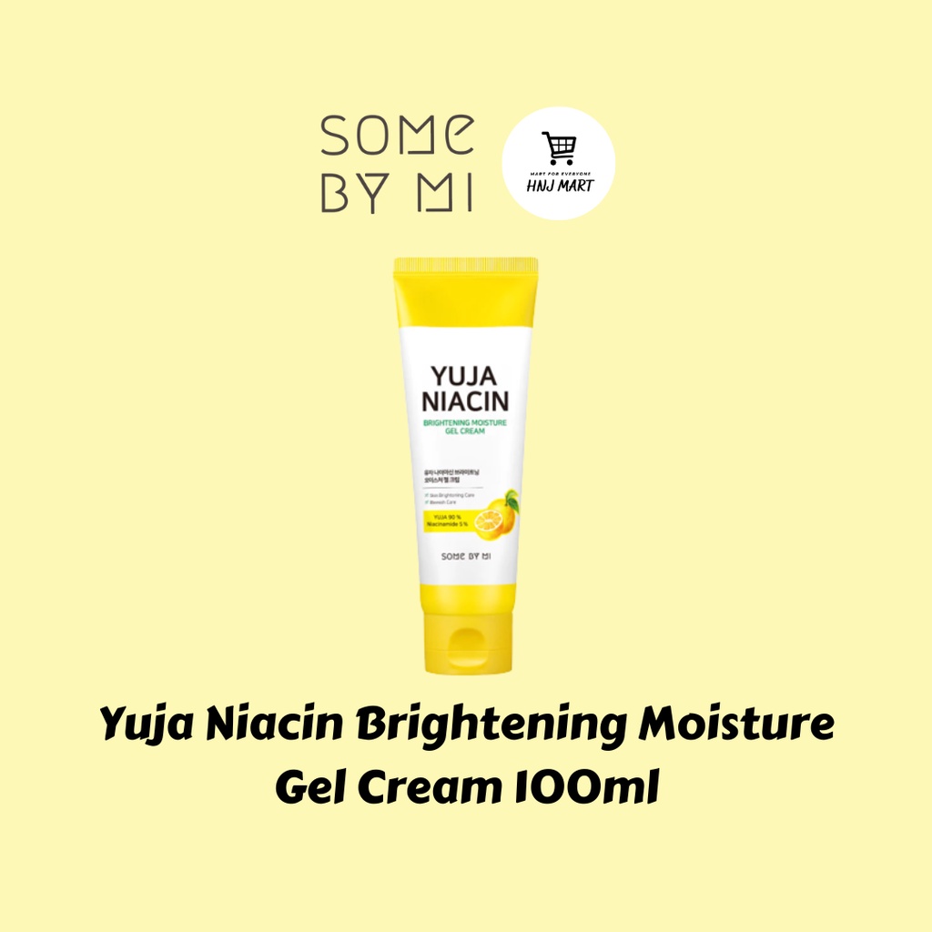 SOME BY MI - Yuja Niacin Brightening Moisture Gel Cream 100ml | Shopee ...