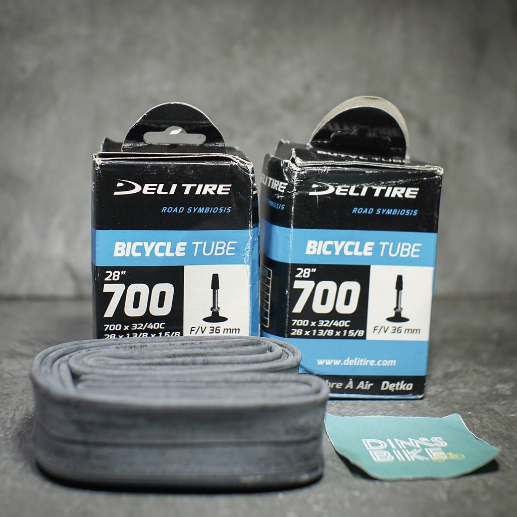 Ban Dalam Sepeda Deli Tire 700x32-40C Presta Road Bike Gravel