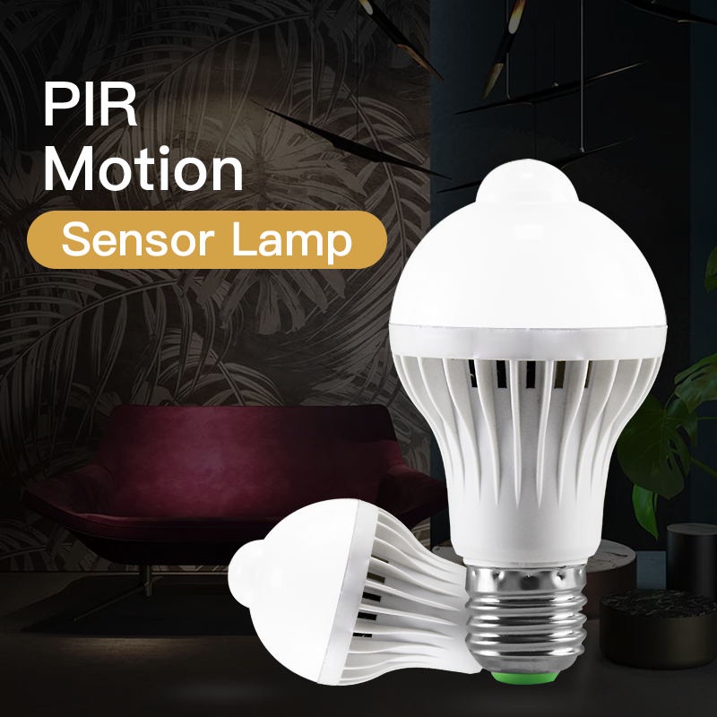 Led Sensor Light Bulbs E27 Smart Motion Bulb 5W 7W 9W 220V Energy