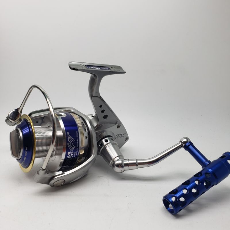 Moulinet Daiwa Saltiga Z6000 - Rapport 4.3:1 - 14 Roulements - Très Bon état