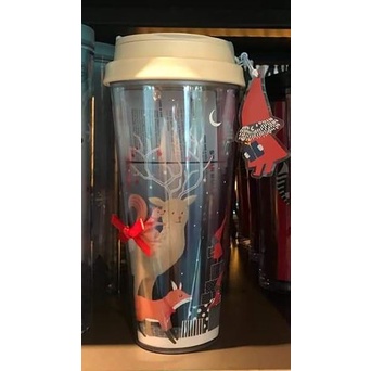 [ReadyStock] Starbucks - Little Santa helpers & all the animal coming out to play (16oz)