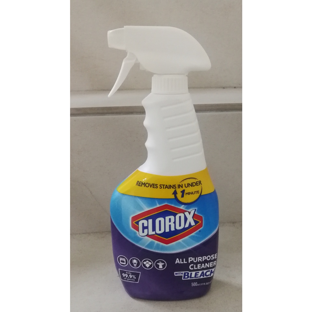 Clorox All Purpose Cleaner With Bleach Spray500ml Shopee Malaysia