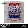 Weng Heng Tablet Paracetamol Ubat sakit gigi/kepala/demam 500mg 2's Exp. 6/2027 Halal