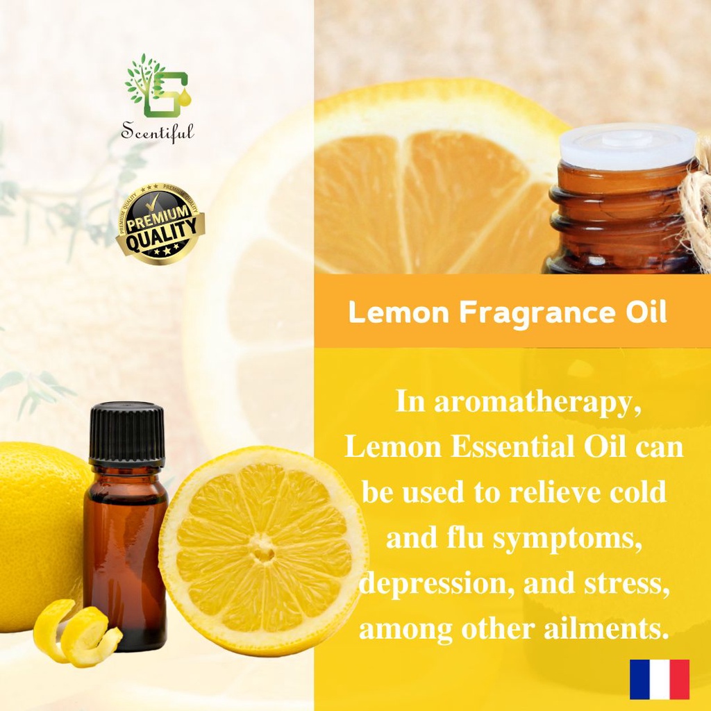 LEMON FRAGRANCE OIL 10ML&50 ML | IMPORTED FROM FRANCE | Shopee Malaysia