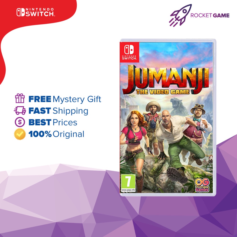 (Nintendo Switch) Jumanji: The Video Game (ENG) *Original Brand New & Sealed*
