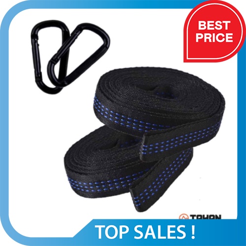 [SALE] [ Local Ready Stocks ] TAHAN Hammock Straps Tali Berkhemah Outdoor Activity Hutan Jungle Camping