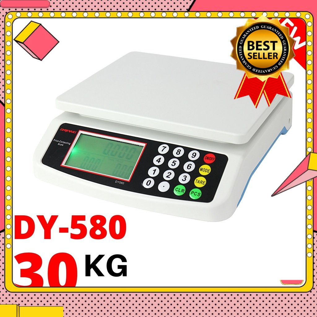 🎁KL STORE✨ 30kg / 40kg Digital Weight Scale Price Computing Food Meat Produce Auto Off Conv