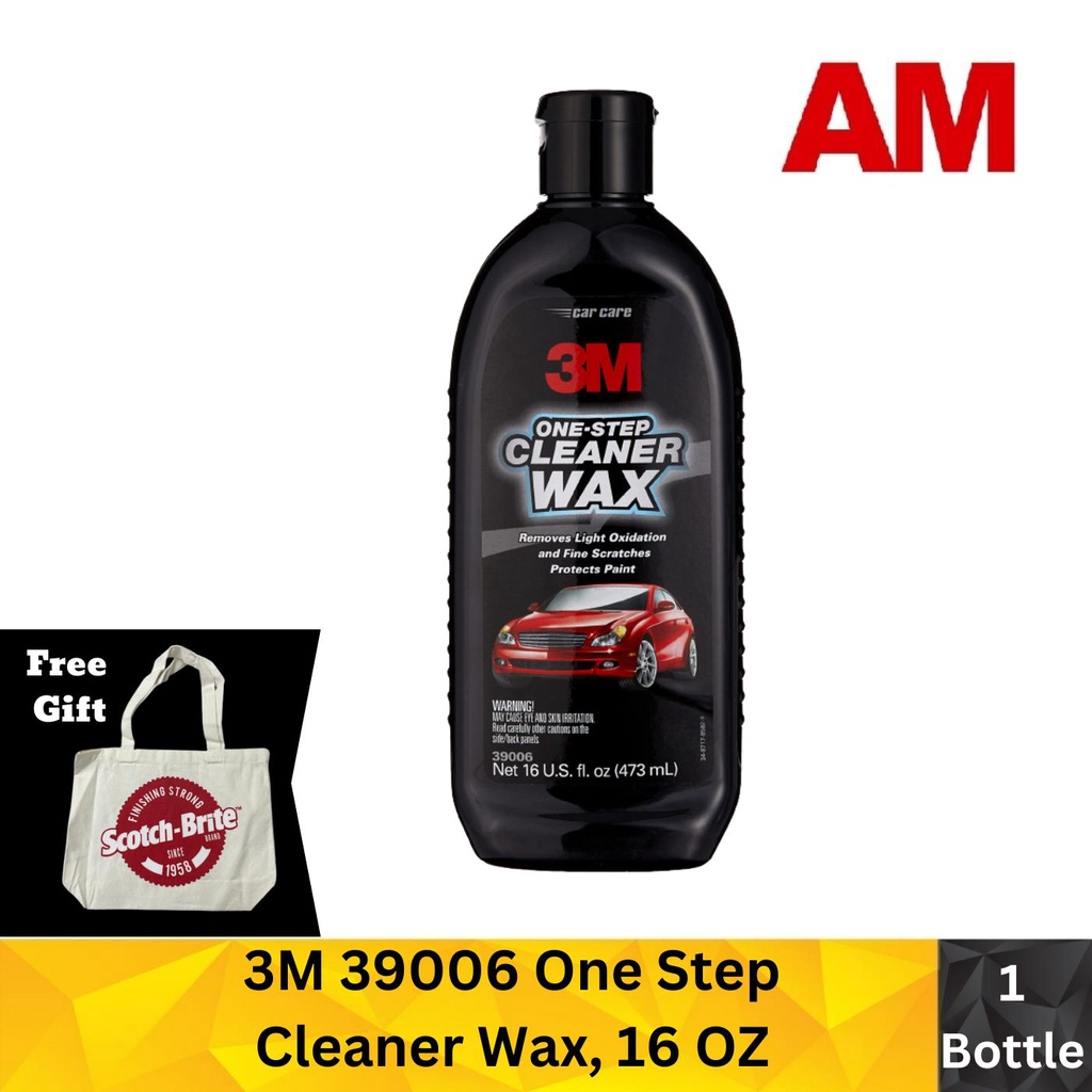 3M 39006 One Step Cleaner Wax 16oz, 473ml Shopee Malaysia