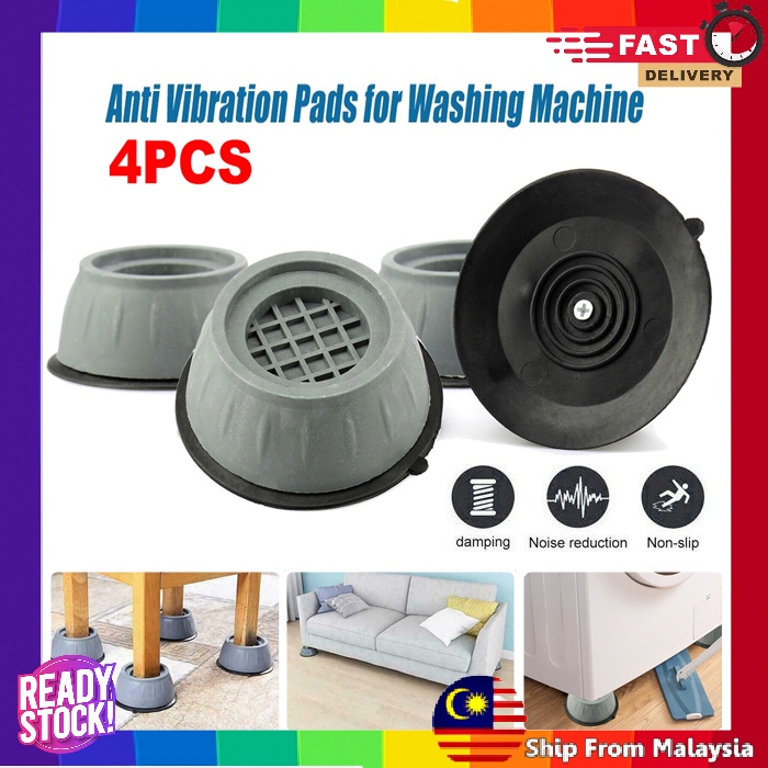 [Ready Stock]AntiSlip Noise Reducing Washing Machine Feet NonSlip