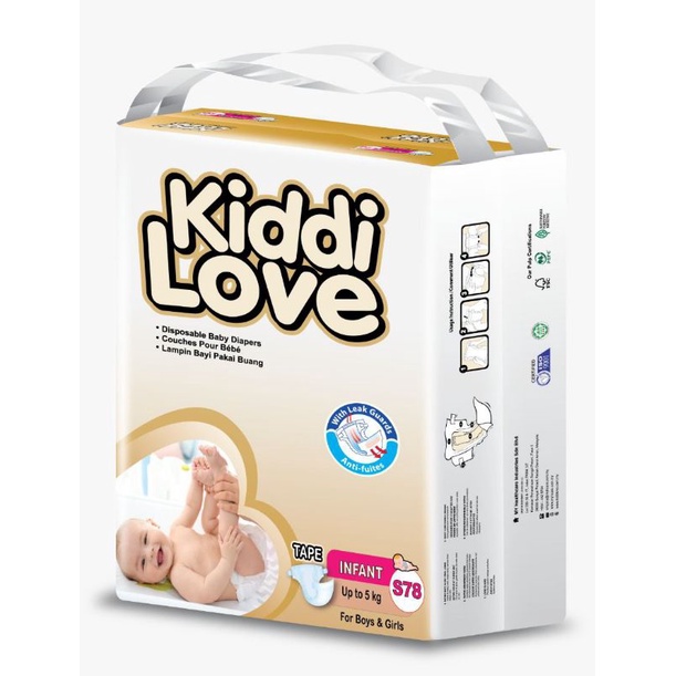 DESIGN BARU!! Pampers Baby! Lampin Bayi > Mega Pack > Kiddi Love