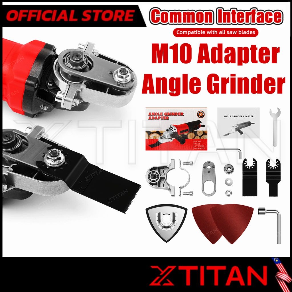 Adaptor For Angle Grinder M10 100 Types Cordless Oscillating For Oscillating Tools In Wood