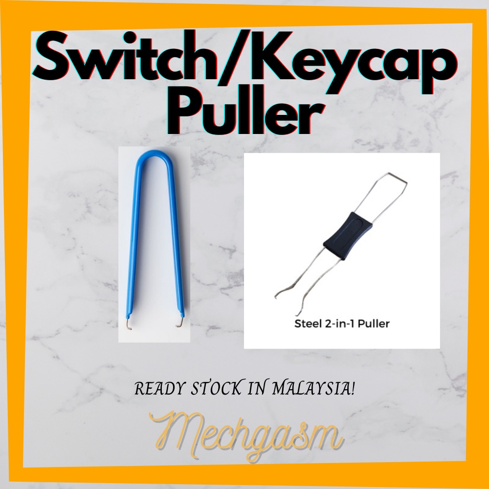 Premium Switch Puller Green/Blue keycap for Mechanical Keyboard Rubber