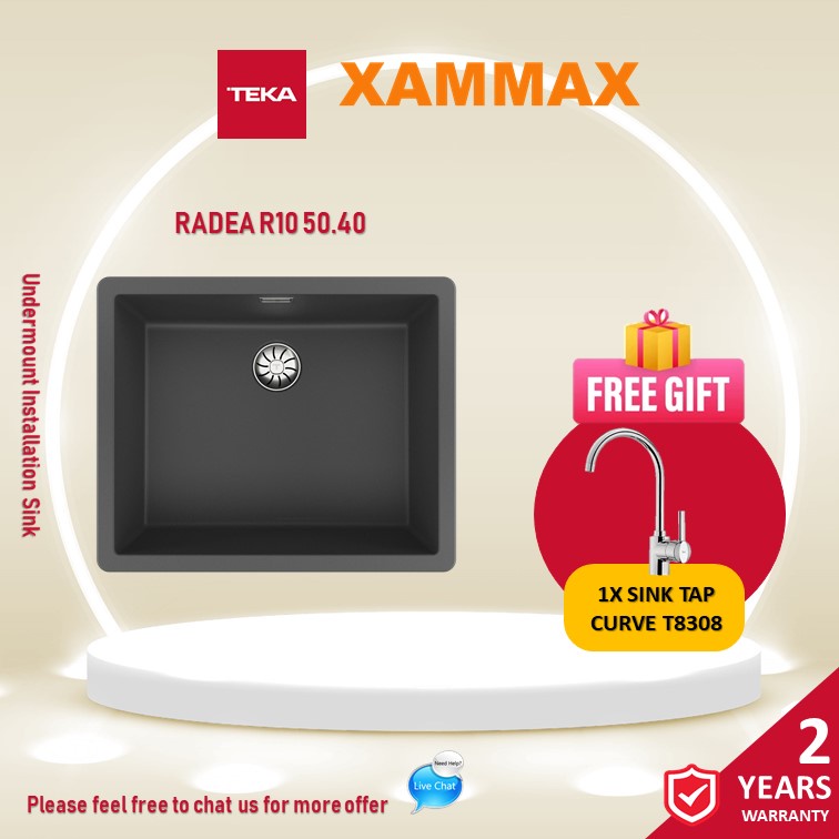 (PM For Best Deal) Teka Radea R10 50.40 M-TG- Undermount Stainless ...