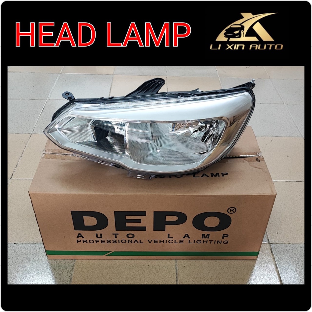 ( DEPO ) PROTON SAGA VVT 20162019 HEAD LAMP HEAD LIGHT ( LAMPU BESAR