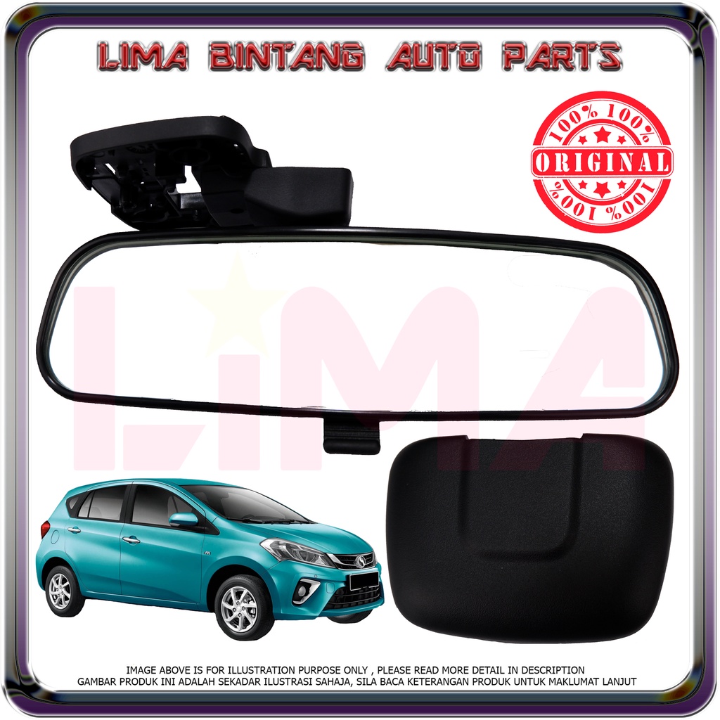 Perodua Myvi D20N Room Interior Mirror , Rear Roof View Mirror , Roof