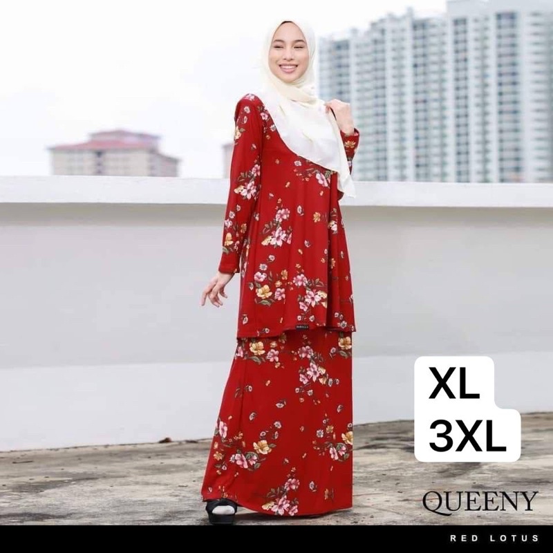 Kurung Queeny 3XL By Sabella #readystock #bajutakpayahgosok 