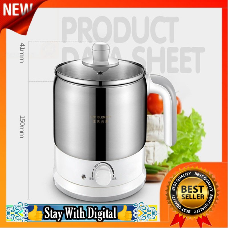 🌹[Local Seller] EXTRA GIFT DELETE OK NEWVIPPIE Mini Multi-Functional Electric Cooker Mini Cooking Pot with Handle+ Gift