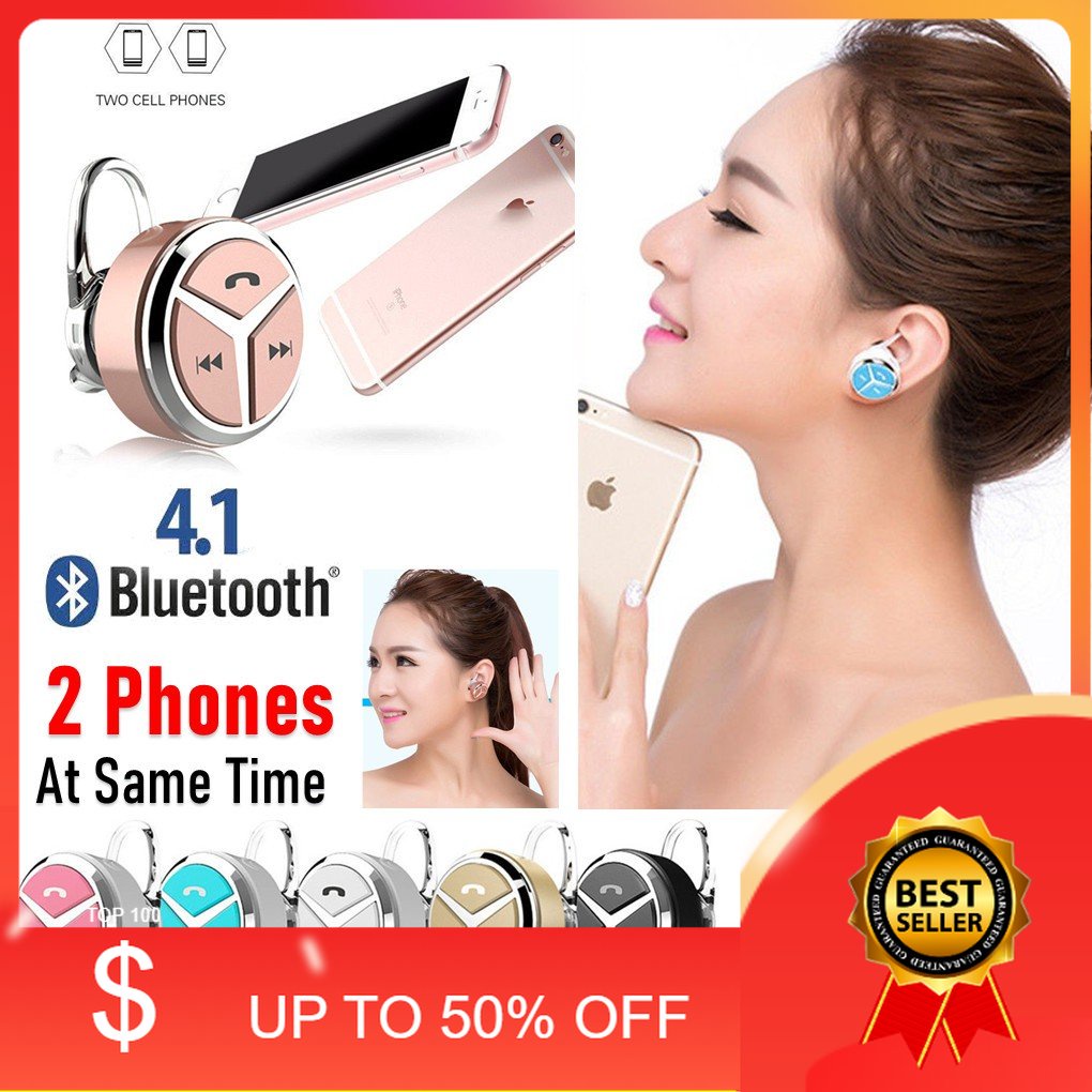 🎁KL STORE✨  Q5 Wireless Bluetooth Music Headset with Mic Hands-free Call Song Headphone