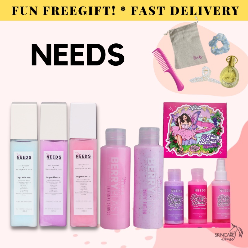 POST TODAY🎁 ] Needs Keratin Hair Serum Spray Purple Pink Blue 120ml Sugar  Rush Candy Crush Shampoo Hair Mask Magic | Shopee Malaysia