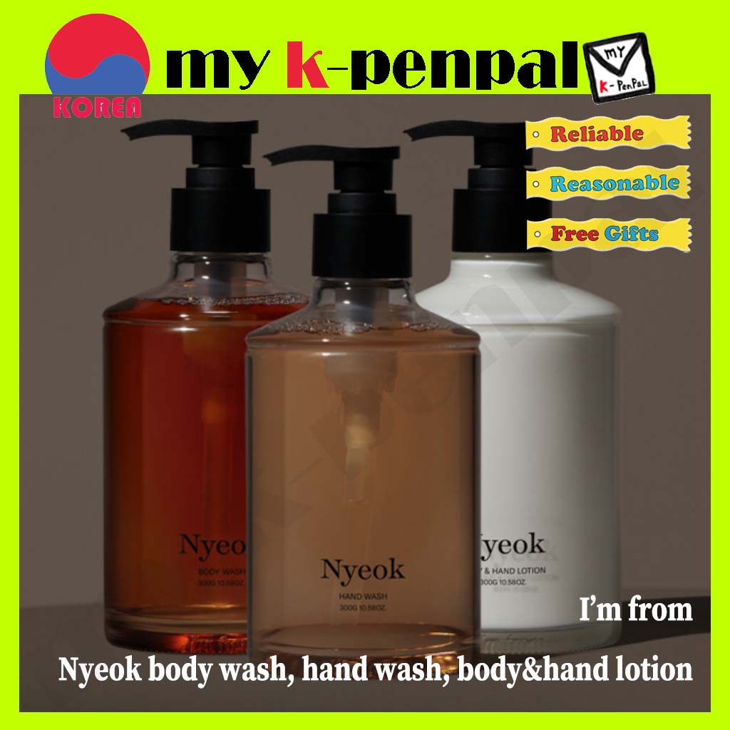 [i'm from] *NEW* Nyeok Body Wash, Hand Wash, Body&Hand Lotion 300g