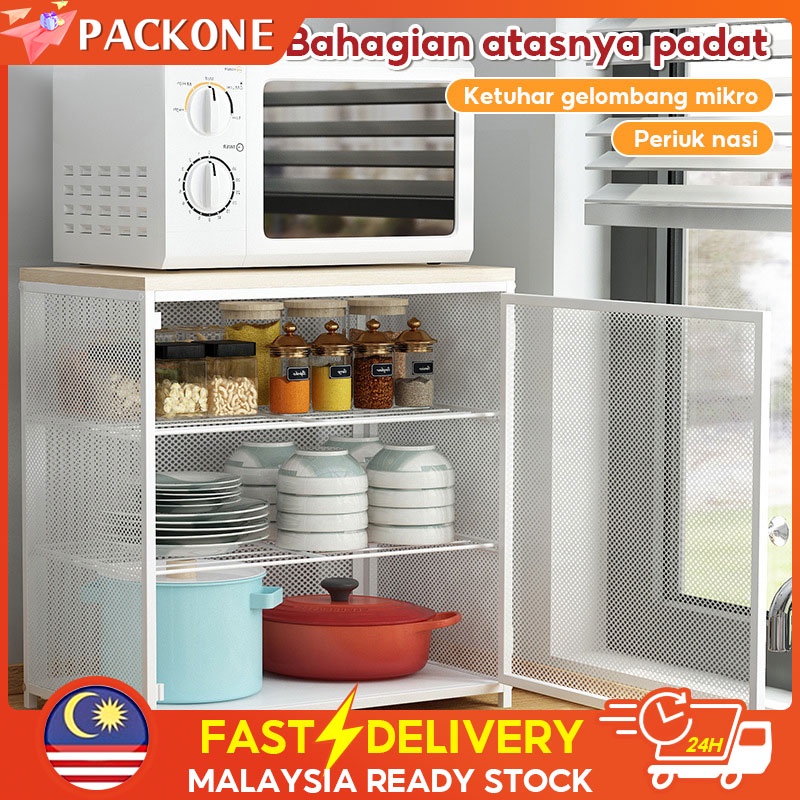 PACKONE Kitchen Stainless Steel Dish Rack Rak Dapur Dish