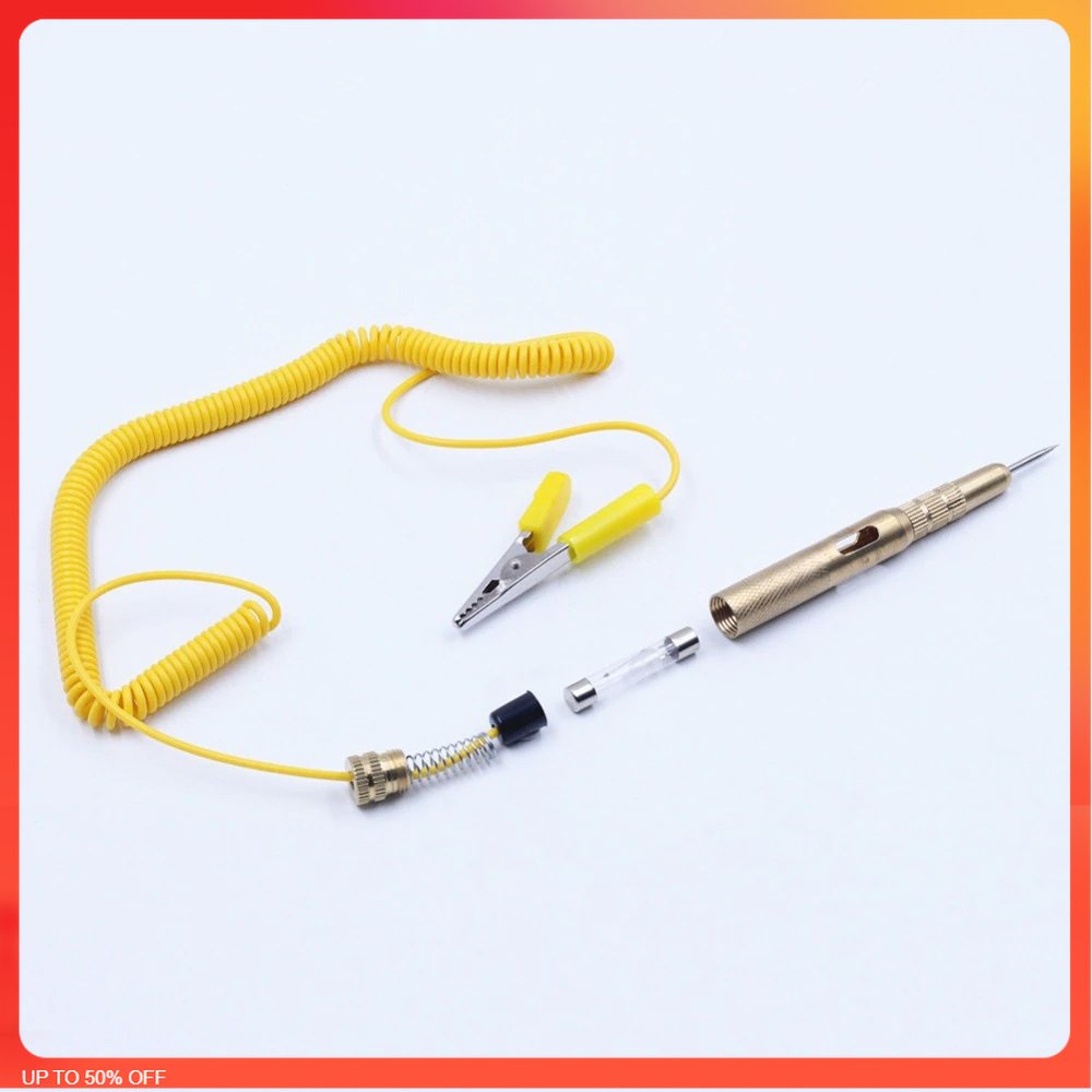 🌹[Local Seller] TEST PEN Automotive Circuit Tester DC 6-24V Auto Repair Tool Electrical Pen Car