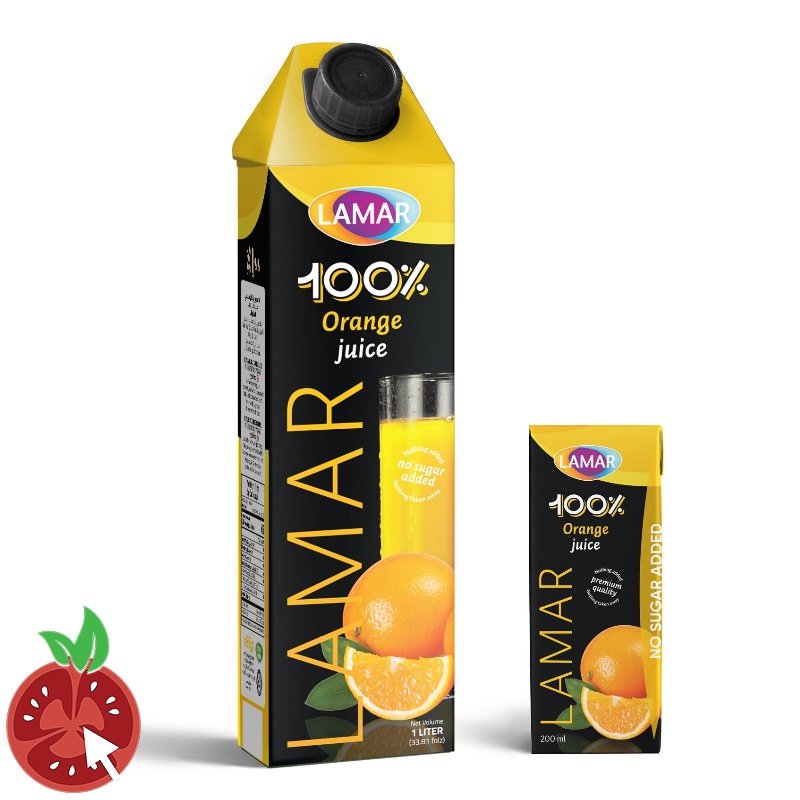 LAMAR 100% Orange Juice 1L | Shopee Malaysia