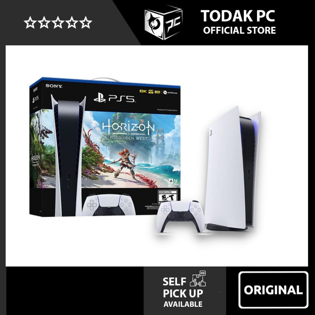 PS5 Digital Edition Horizon Forbidden West Bundle Shopee Malaysia
