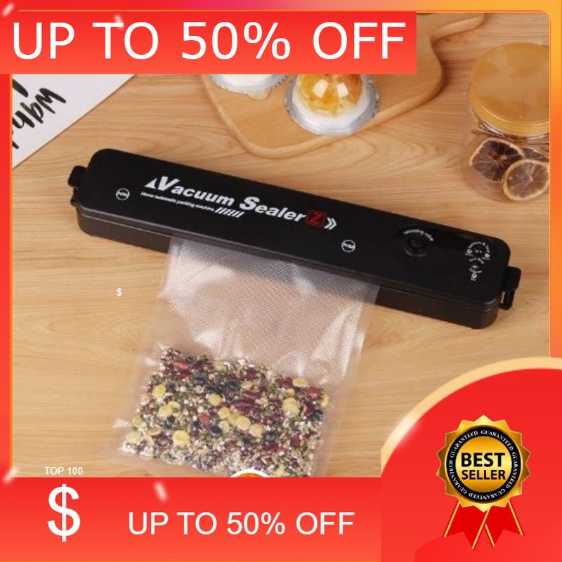 🎁KL STORE✨  Convenient Electric Automatic Air Tight Vacuum Sealer ( Pack/ Seal