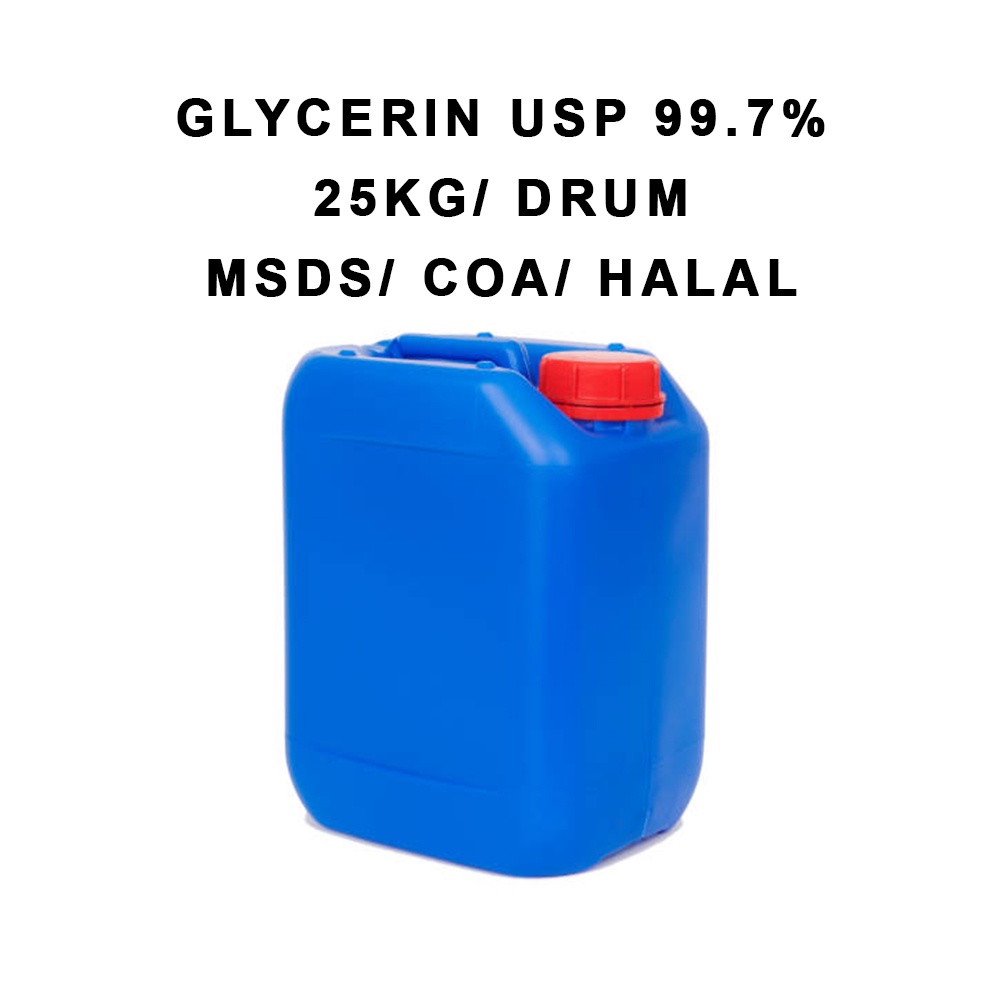 GLYCERIN 99.7 USP GRADE (Food Grade) 25KG with HALAL Certificate