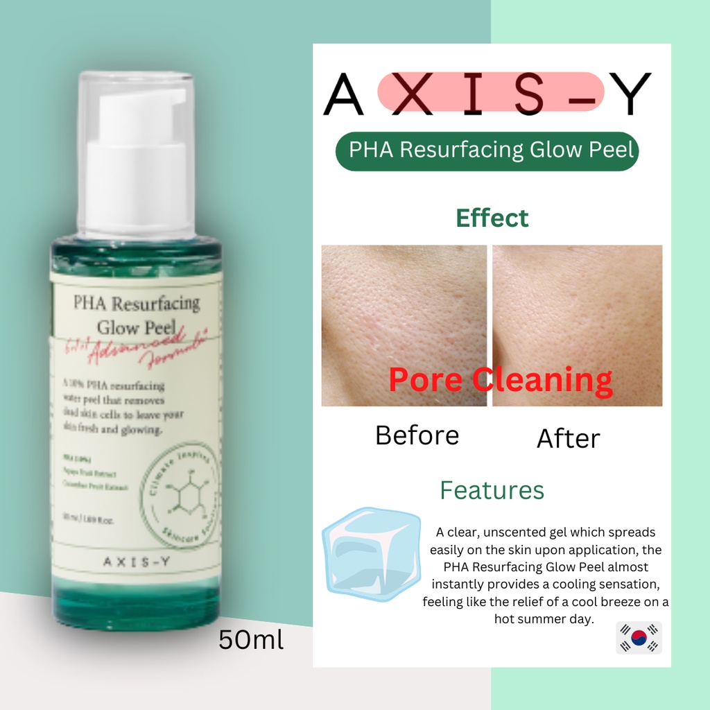 Axis Y PHA Resurfacing Glow Peel 50ml | Shopee Malaysia