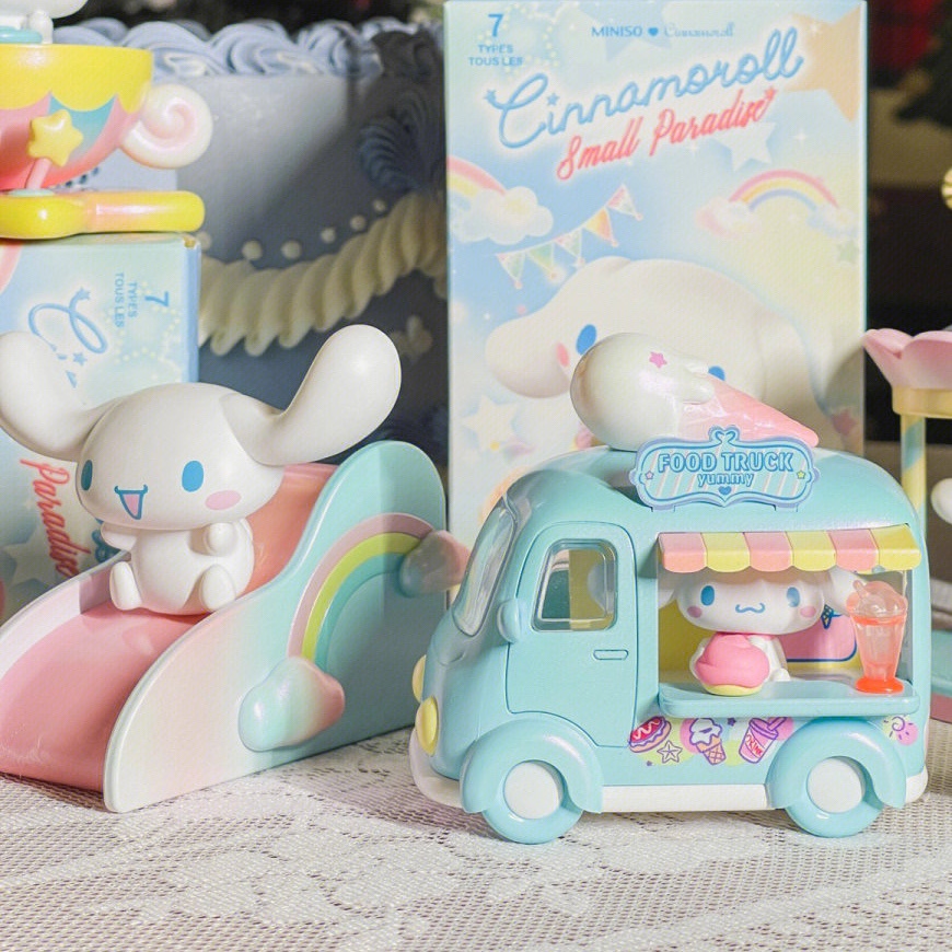 [SANRIO X MINISO] SANRIO CINNAMOROLL SMALL PARADISE SERIES FULL SET AND