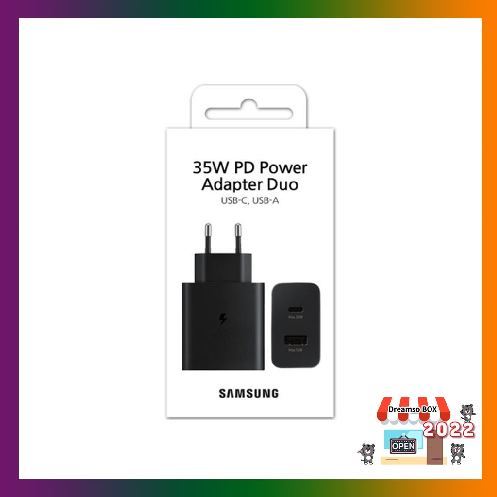 Samsung Electronics Dual Port Charger 35W EP-TA220/ Fast Charger