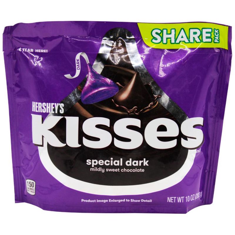 HERSHEYS Kisses Special Dark Mildly Sweet Chocolate 283g Shopee Malaysia