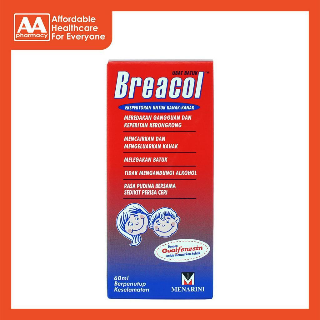 Breacol Expectorant For Children 60mL Shopee Malaysia