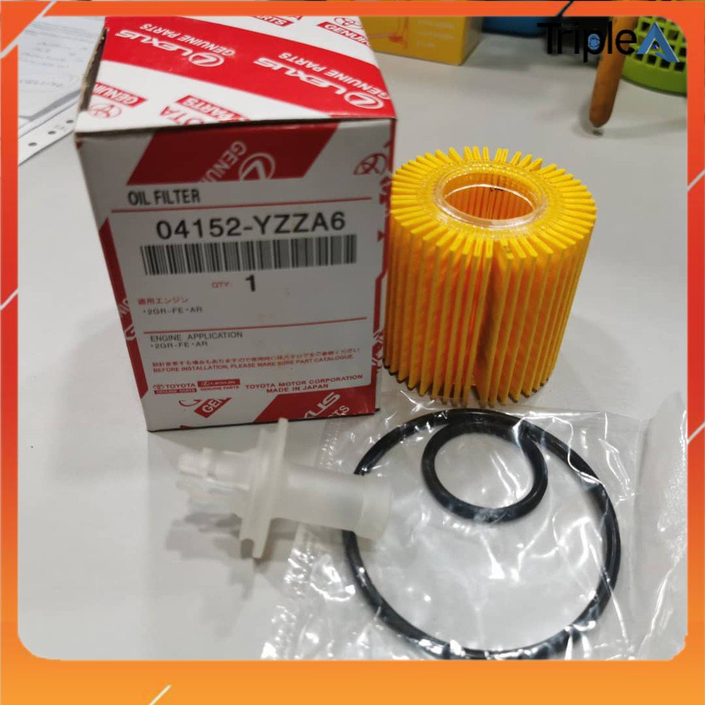 TOYOTA ORIGINAL OIL FILTER 04152-YZZA6 ORIGINAL WISH ZGE20 ALTIS (2009 ...