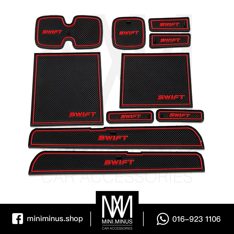 Suzuki Swift (20052012) Anti Slip Rubber Mat Shopee Malaysia