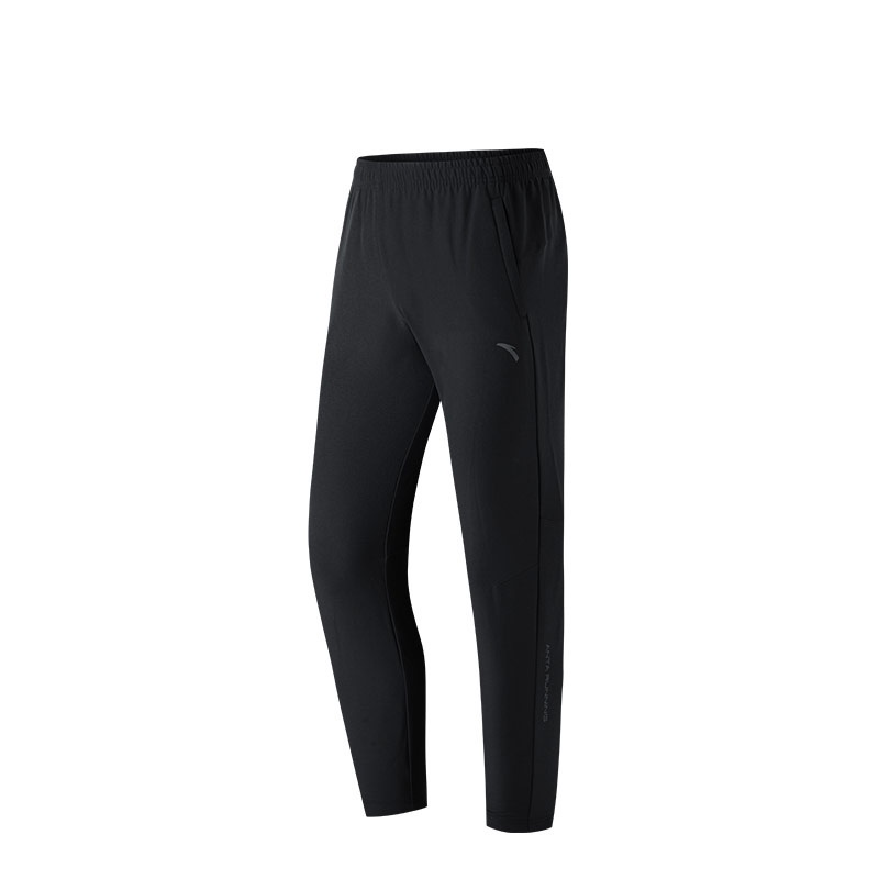 ANTA Men Running Woven Track Pants - Basic Black | Shopee Malaysia