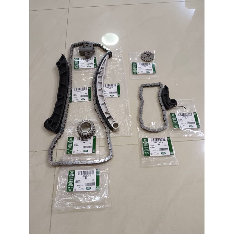 TIMING KIT SET TIMING CHAIN SET RANGE ROVER EVOQUE 2.0 PETROL Shopee