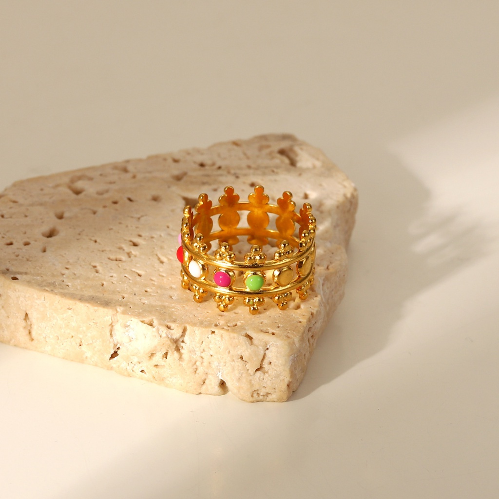 [Li Hui Jewelry] Ready stock INS Influencer Titanium Steel Ring