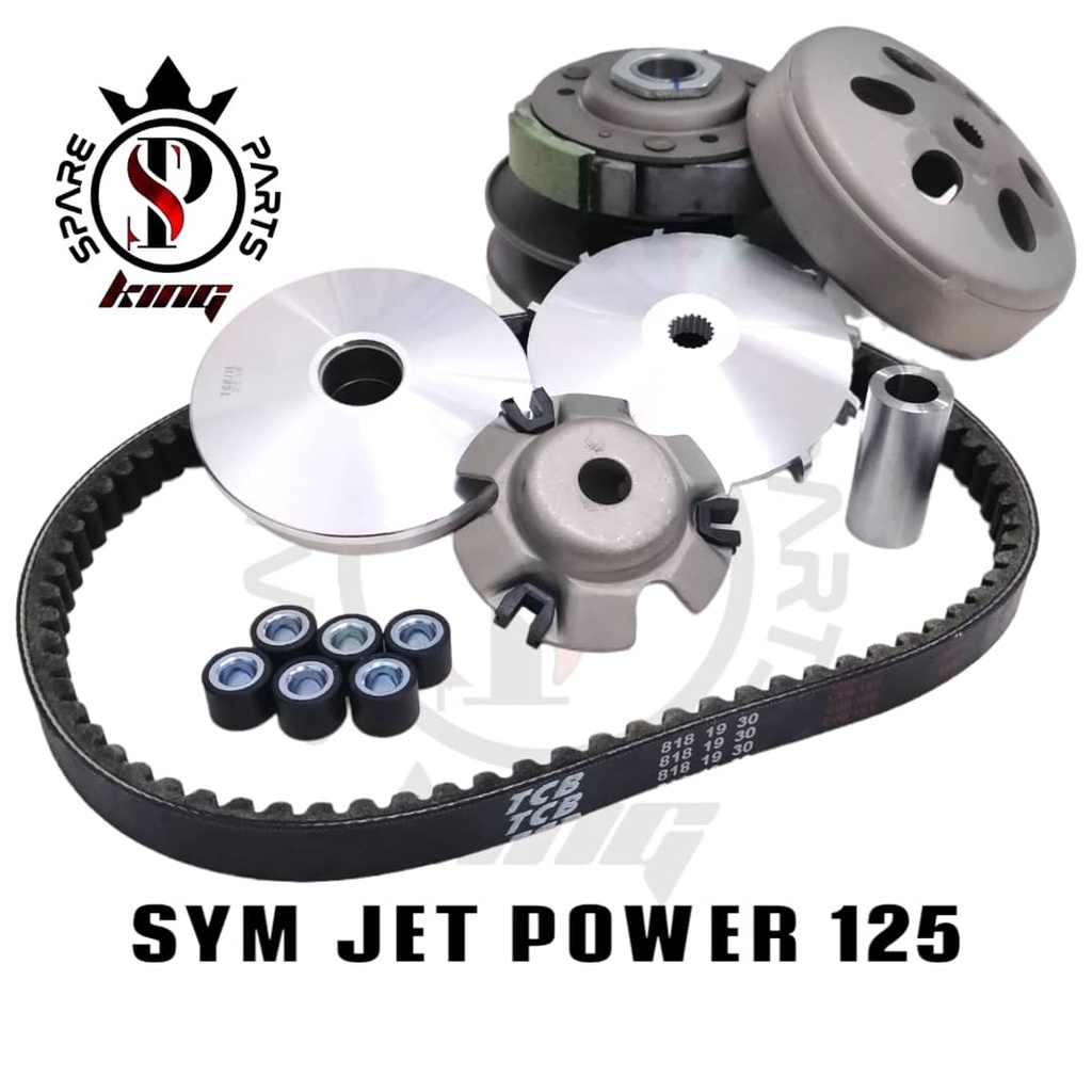 SYM JET POWER 125 JET POWER125 FRONT PULLEY REAR PULLEY WITH TIMING