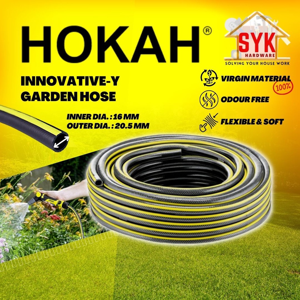 SYK HOKAH Innovative-Y Garden Hose - 10Meter & 30Meter / HOKAH Ocean ...