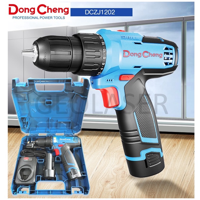 DongCheng 12V Max 1202 Cordless Screwdriver Drill Driver Complete With