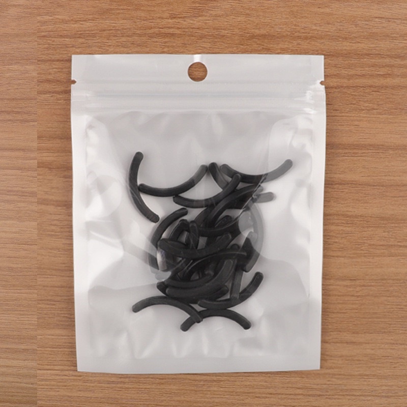 Set of 20 Replacement Rubber Pads for Premium Eyelash Curler Pad (Random Color Delivery)